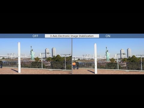 Demo video of 3-Axis Electronic Image Stabilization Using the IMX318