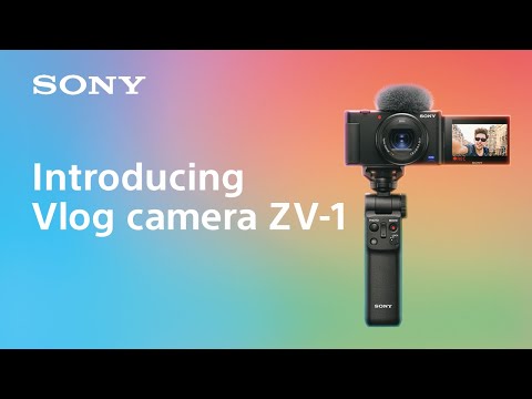 Introducing vlog camera ZV-1 | Sony