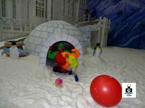 snow park in chennai