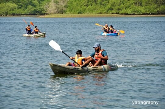 गोवा में कयाकिंग
