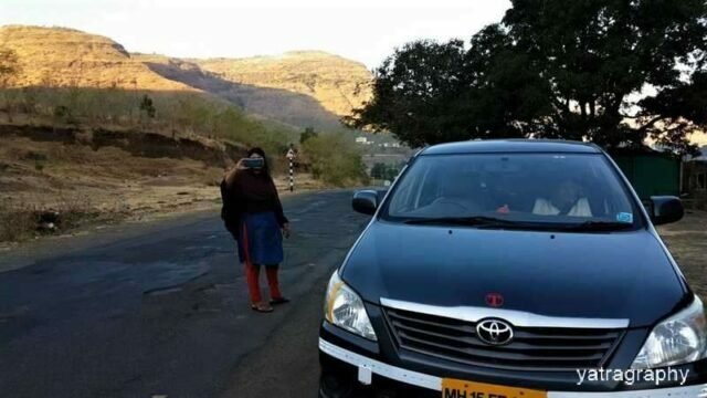 How to reach saptashrungi by car