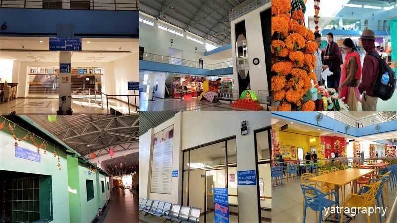 saptashrungi ropeway complex facilities