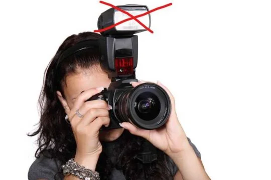 No flash in candid photography