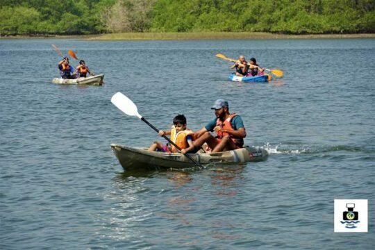 गोवा में कयाकिंग, family vacation in goa