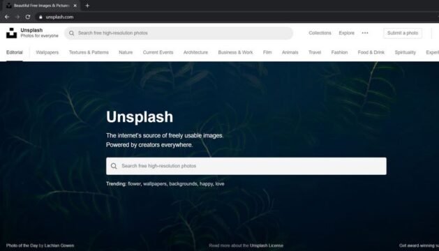 Unsplash कॉपीराइट फ्री इमेजेज