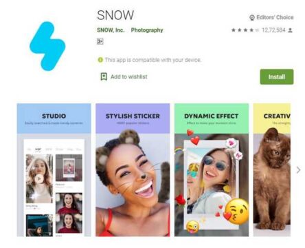 beauty plus alternative snow app