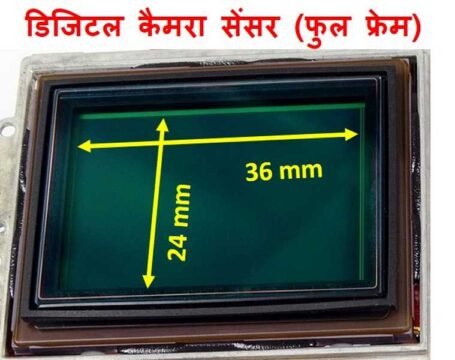 डिजिटल फोटोग्राफी के लिए फुल फ्रेम कैमरा सेंसर