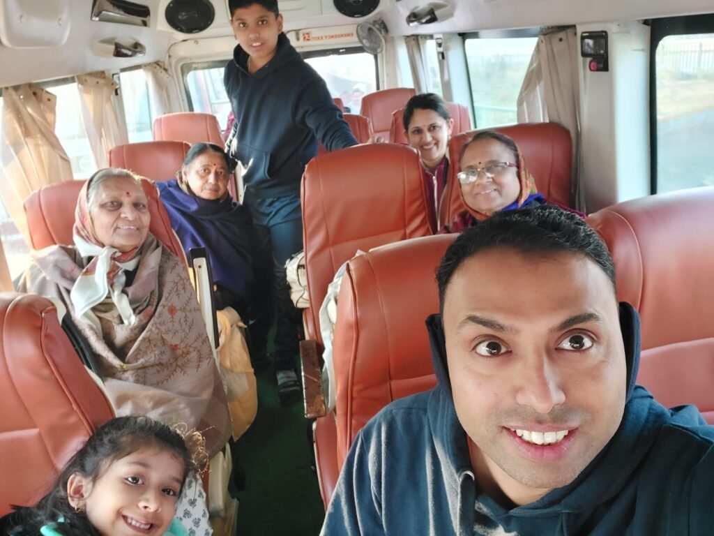 cab journey to varanasi